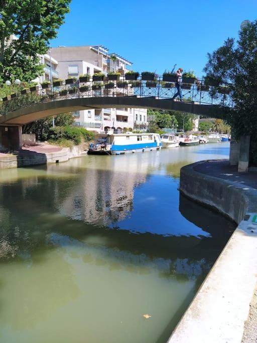 Appartement Avec Balcon, Bord Du Canal, Wifi. ナルボンヌ エクステリア 写真
