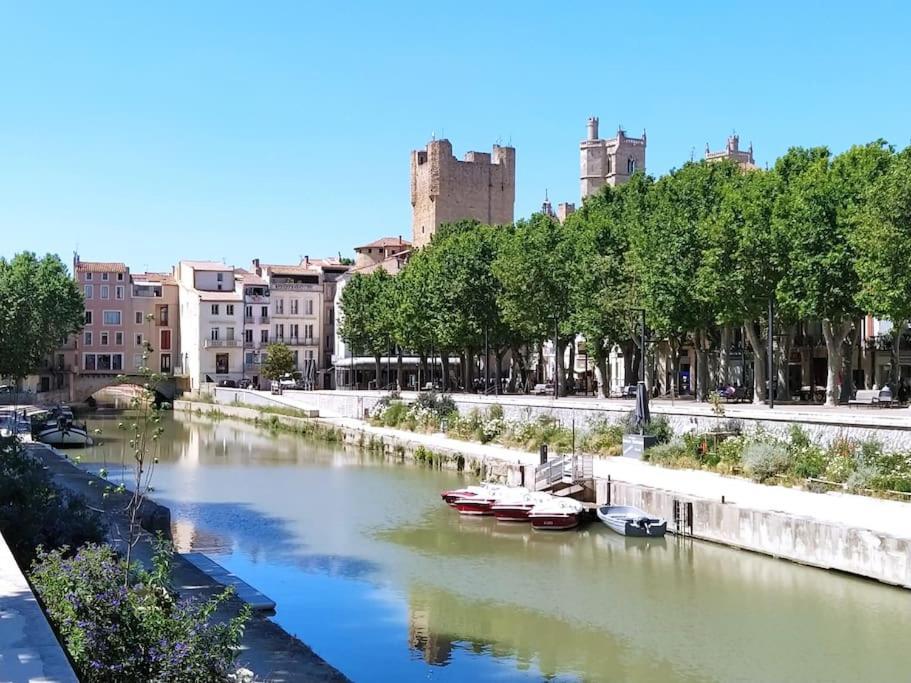 Appartement Avec Balcon, Bord Du Canal, Wifi. ナルボンヌ エクステリア 写真